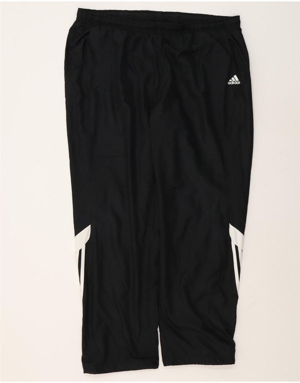 Adidas - Pantalón de chándal para hombre, talla 2XL, color negro, poliéster