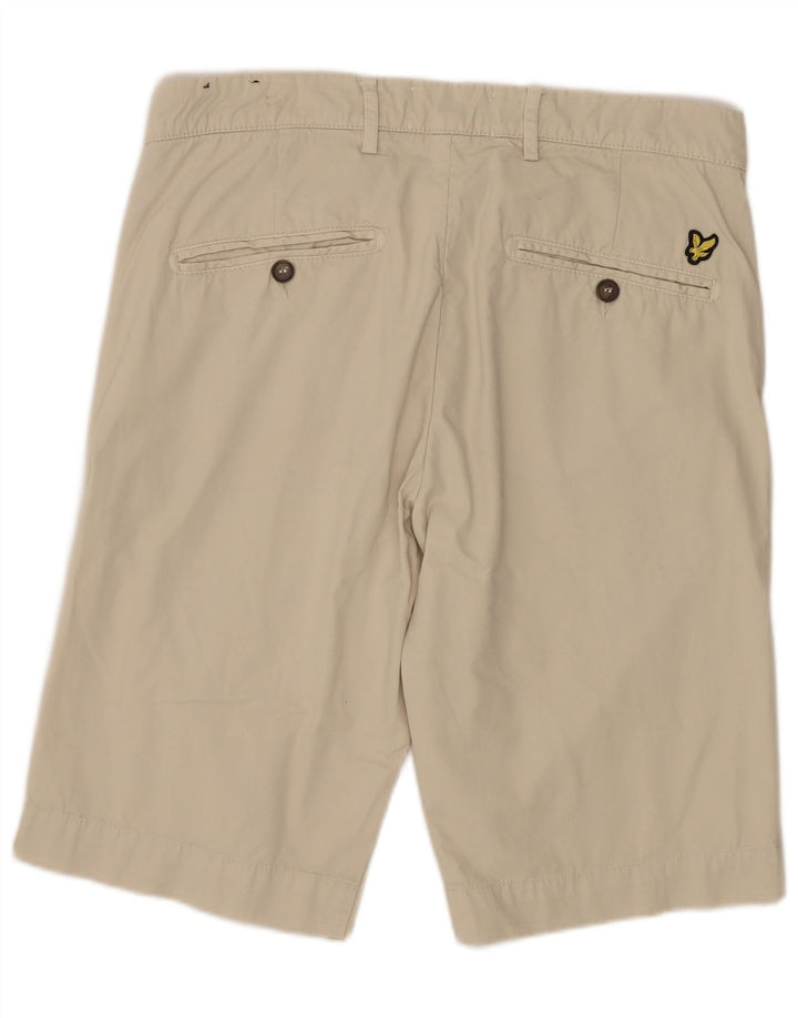 Pantalones cortos chinos Lyle & Scott para hombre W31 Beige medio