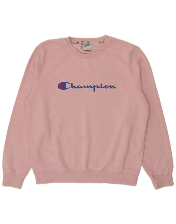 Champion Sudadera Gráfica para Hombre Jersey 2XL Algodón Rosa