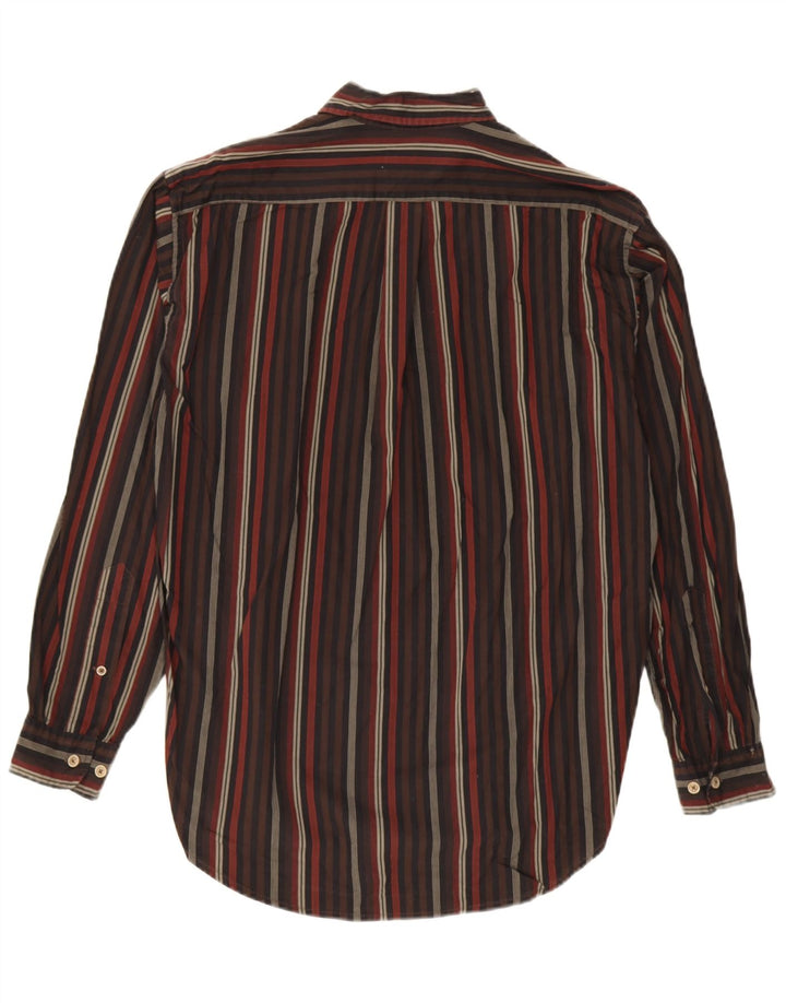 Camisa Marlboro Classics Hombre Mediana Algodón A Rayas Multicolor