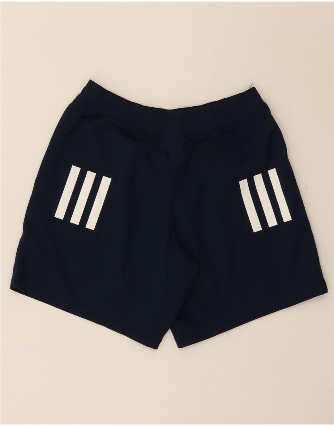 Adidas Mens Graphic Sport Shorts Pequeño Azul Marino Poliéster