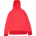 NIKE Womens Therma-Fit Hoodie Jumper UK 14 Medium Red Polyester Vintage Nike and Second-Hand Nike from Messina Hembry 
