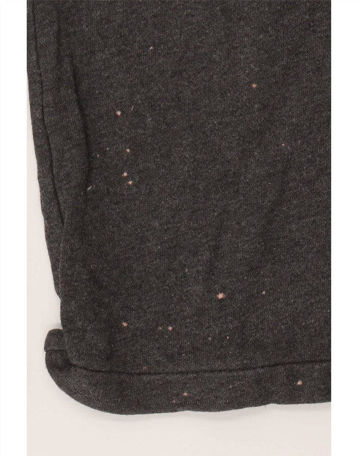Pantalón De Chándal Adidas Hombre Crop Gris Medio Algodón