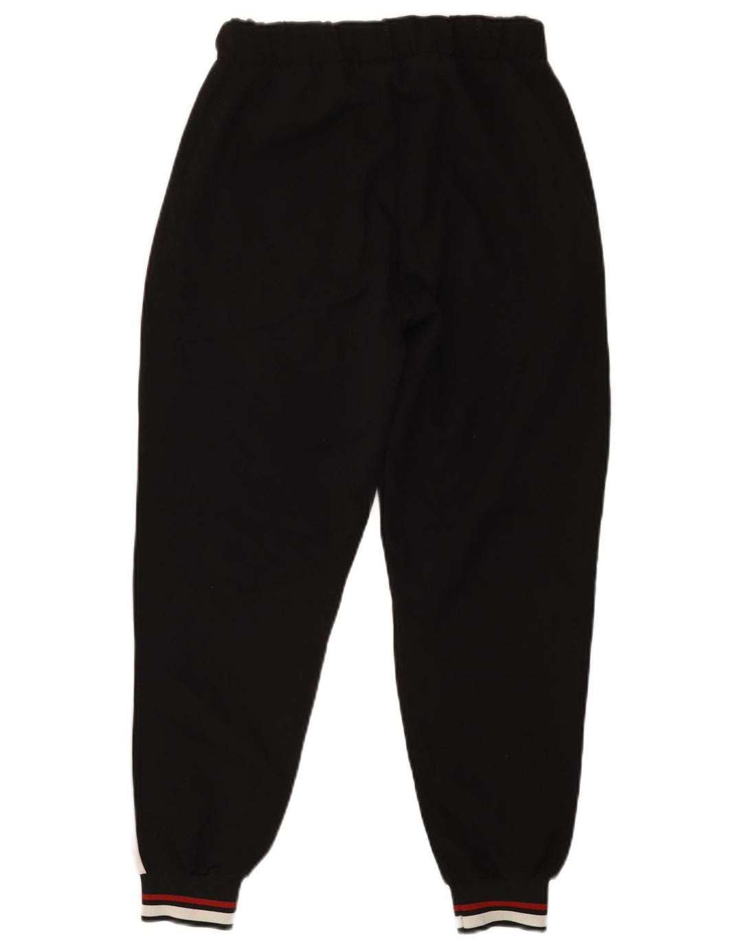 Zara Mujer Pantalones De Chándal Joggers Small Negro Colorblock Poliéster