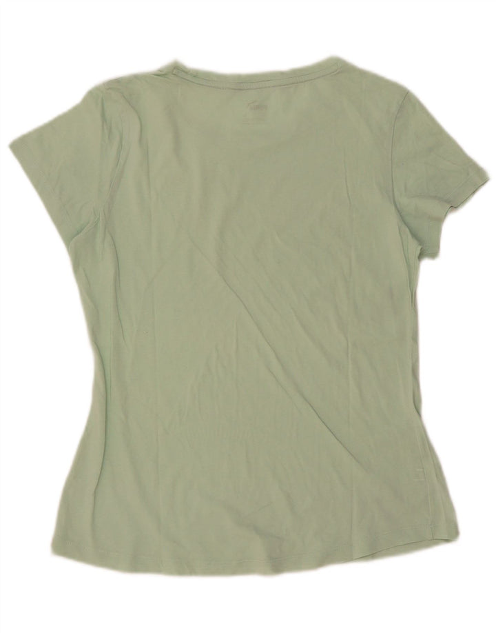 Puma - Camiseta gráfica para mujer, talla 40, color verde medio
