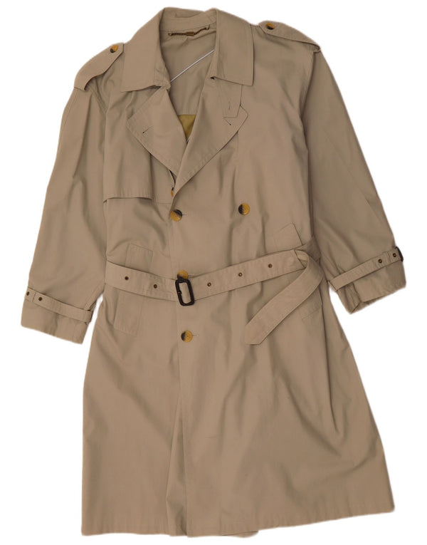 Gabardina para mujer Júpiter Reino Unido 44 Algodón beige grande