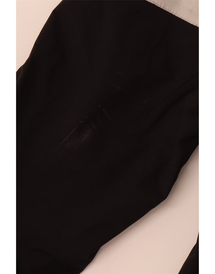 Musto Chaqueta impermeable con capucha para hombre UK 40 Large Negro Colorblock Poliamida