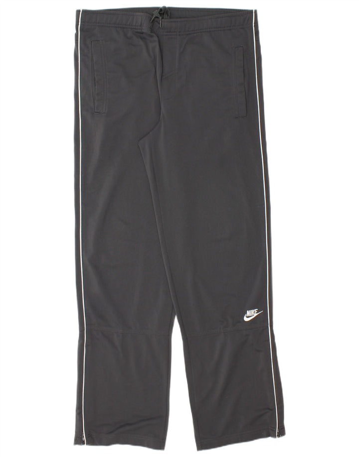 Nike Pantalones de chándal para hombre UK 35/37 Small Gris Poliéster