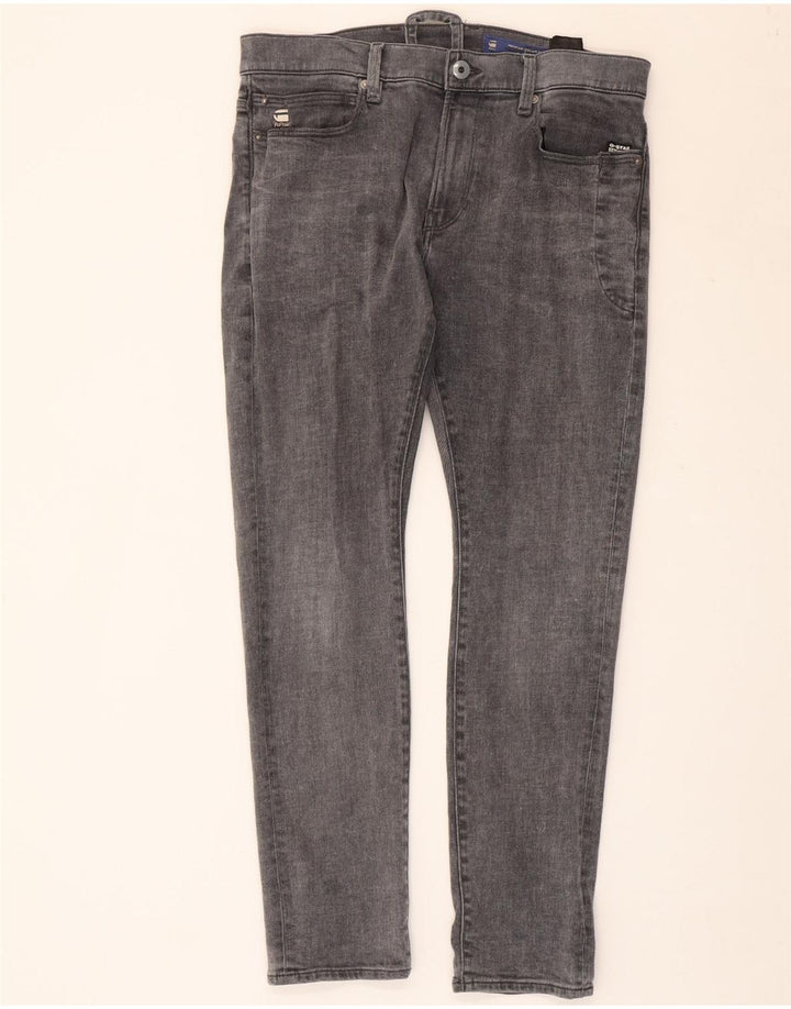 Vaqueros ajustados para hombre G-STAR W32 L30 Algodón gris