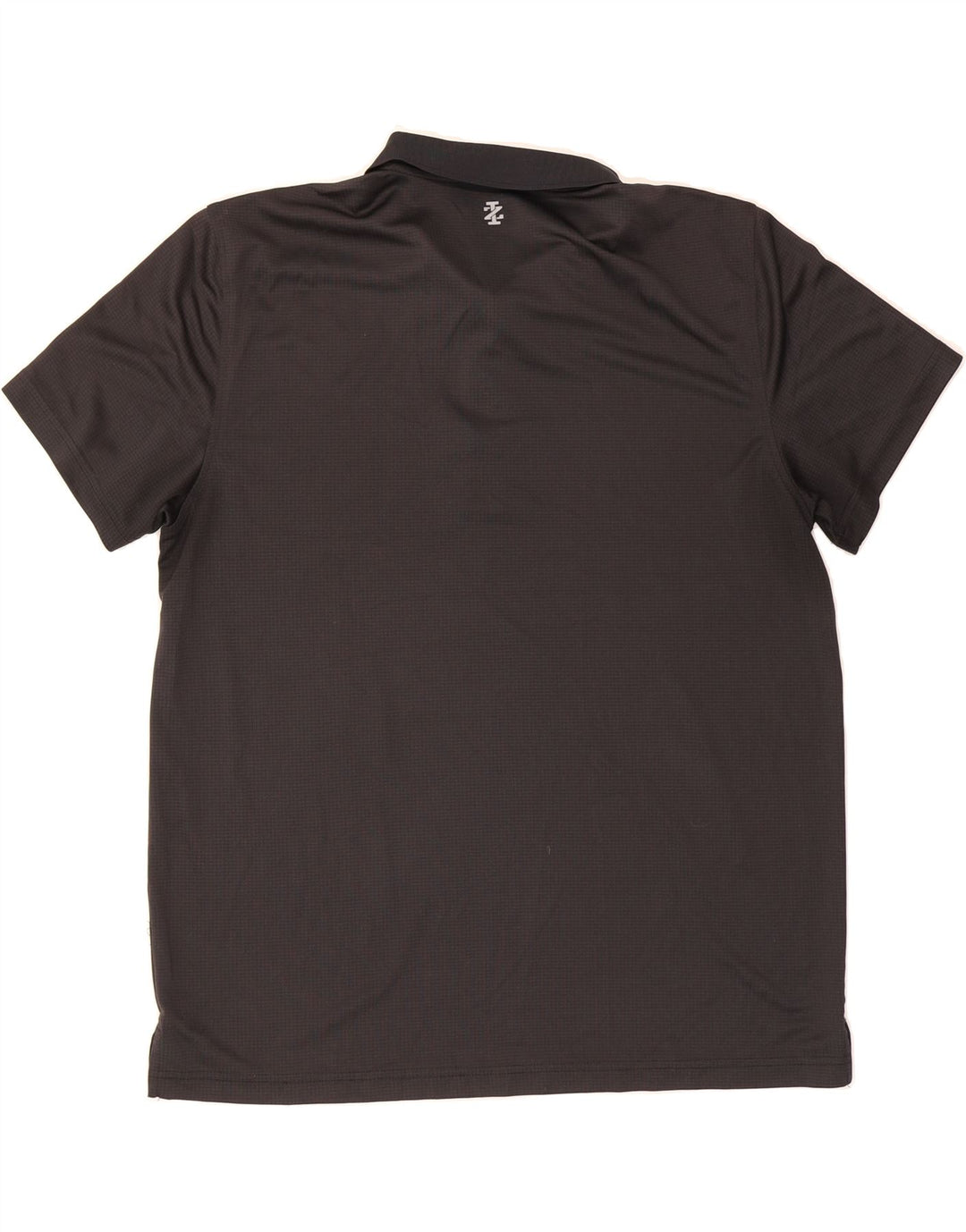 IZOD Mens Polo Shirt XL Black Polyester Vintage Izod and Second-Hand Izod from Messina Hembry 