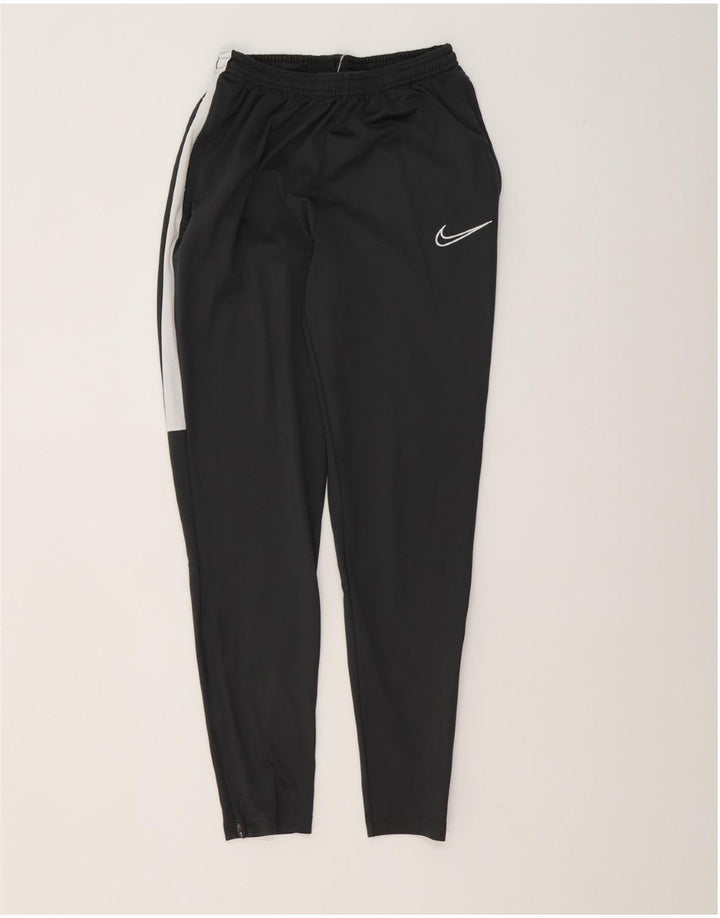 Nike - Pantalones de chándal para hombre (talla pequeña), color negro y poliéster