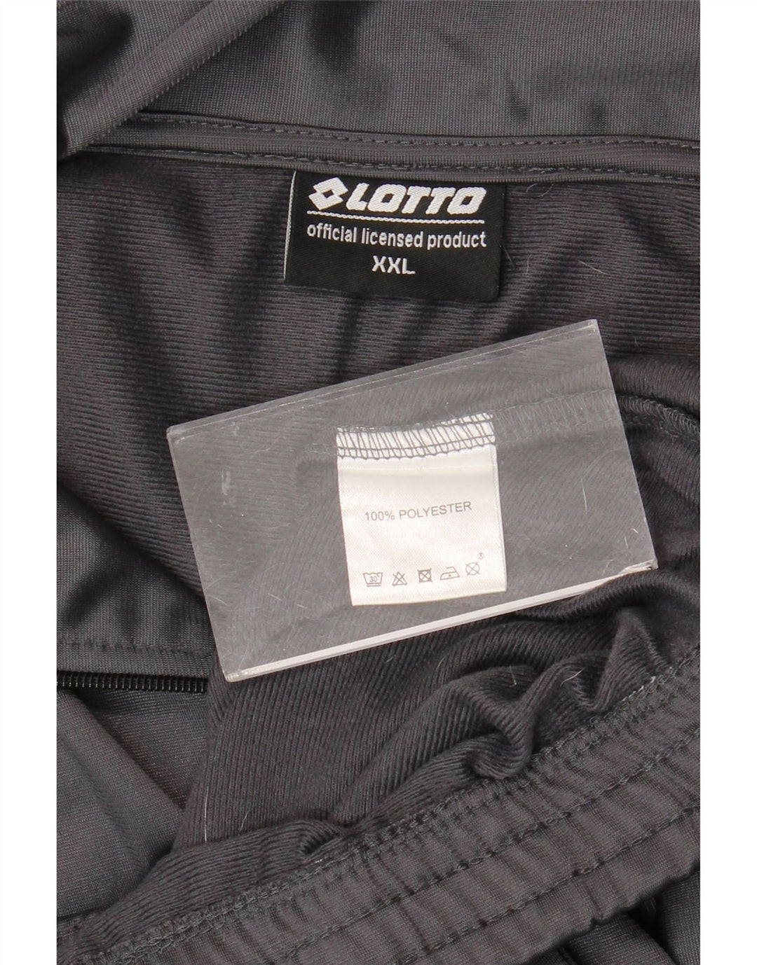 Lotto Chaqueta Top Chándal Hombre 2XL Poliéster Gris