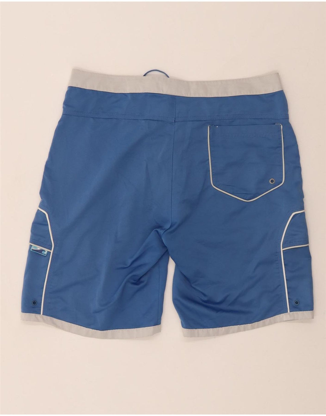 CHAMPION Bañador para hombre, talla grande, poliéster azul