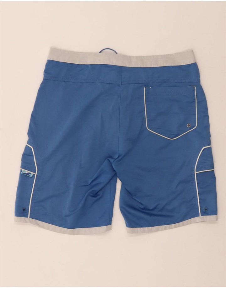CHAMPION Bañador para hombre, talla grande, poliéster azul