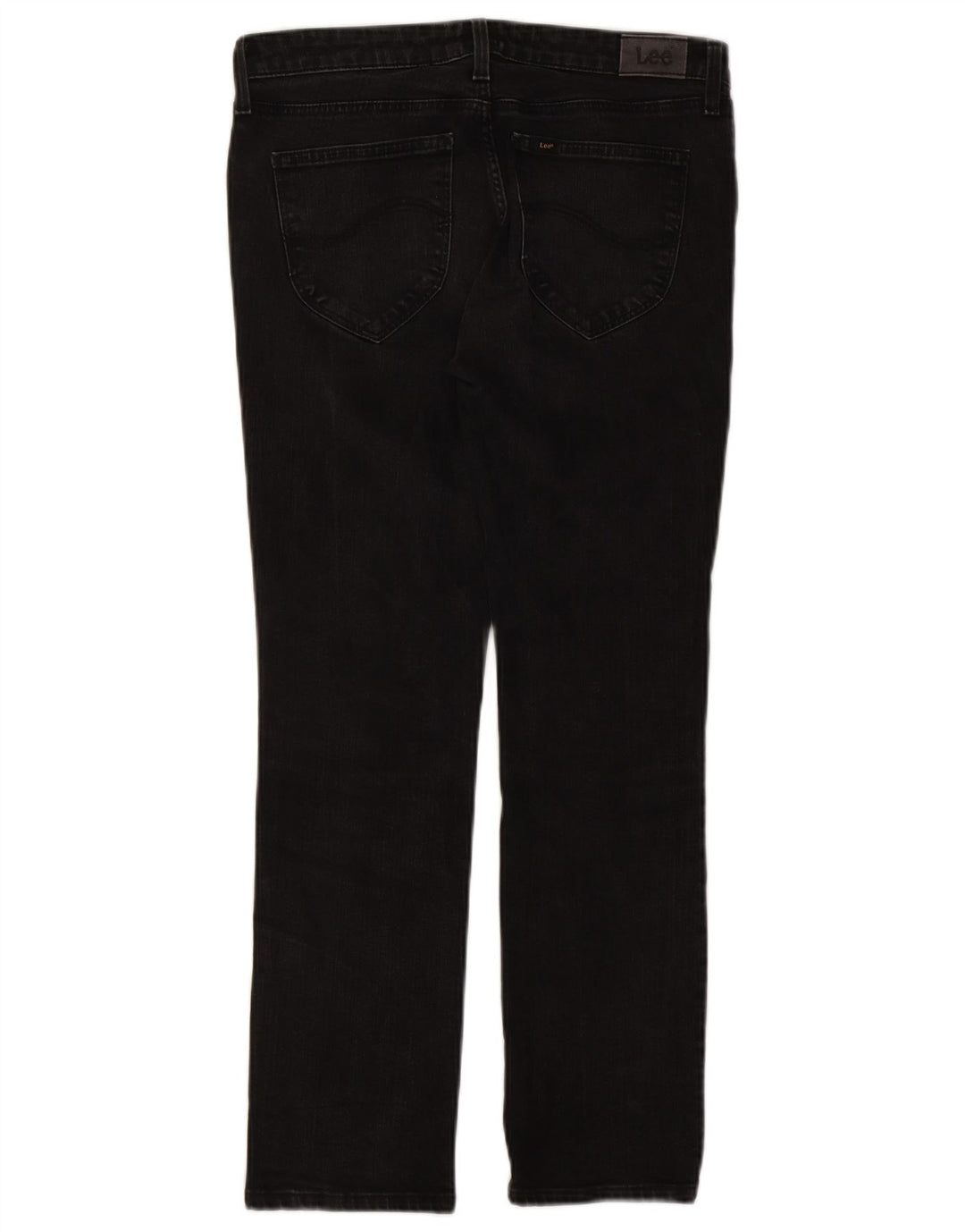 Vaqueros rectos Marion para mujer Lee W30 L27 Algodón negro