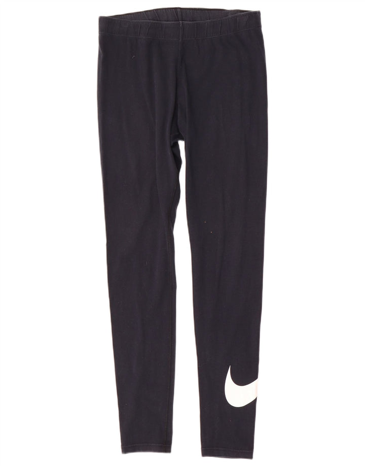 Nike Leggings gráficos para mujer UK 44 Mediano Negro Algodón