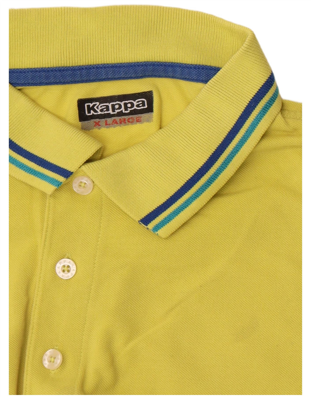 Polo Kappa Hombre XL Amarillo