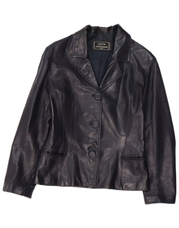 Sylvie Schimmel Chaqueta tipo blazer de 3 botones para mujer EU 38 Medium Black