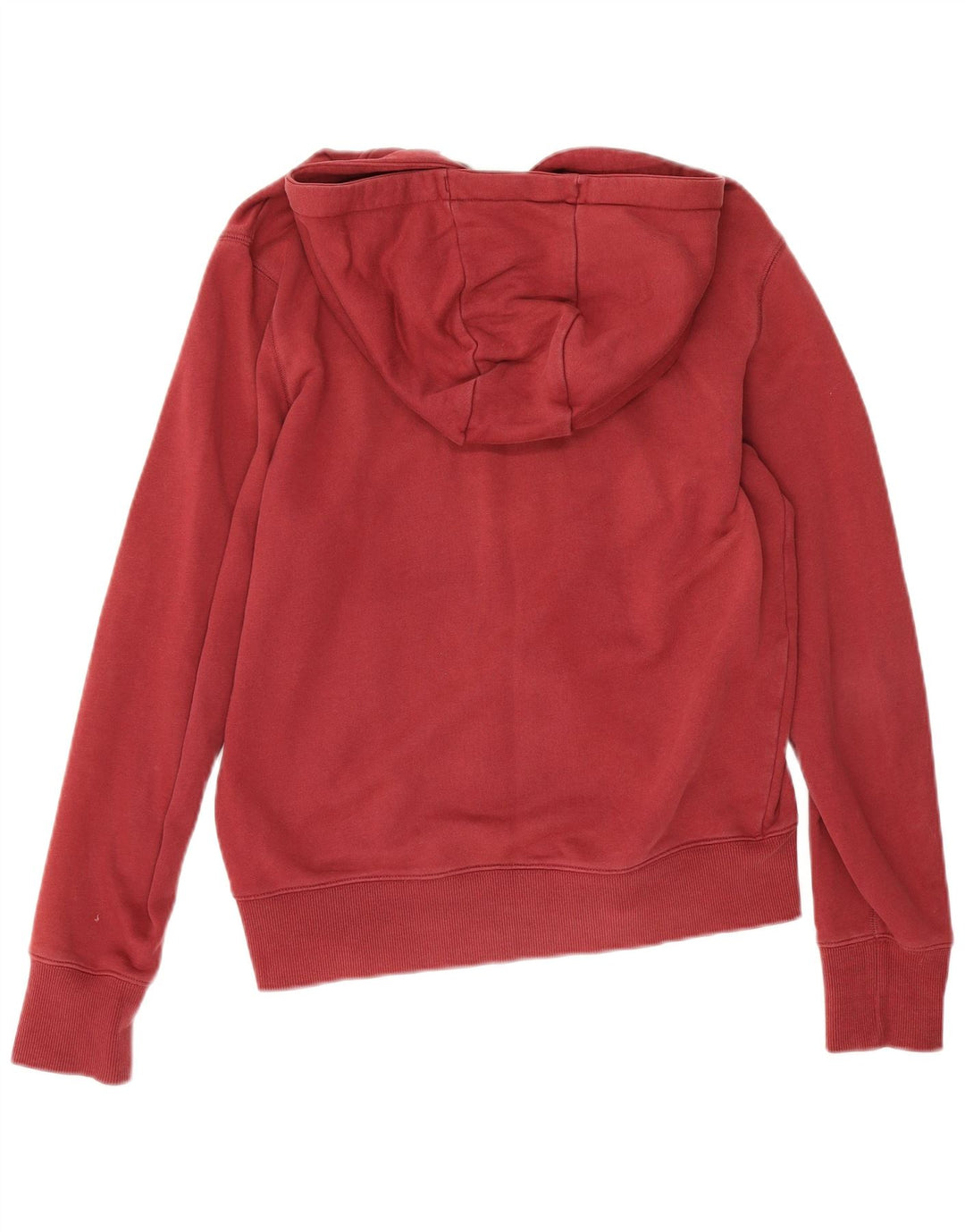 Lyle & Scott Suéter con capucha y cremallera para hombre Algodón rojo mediano