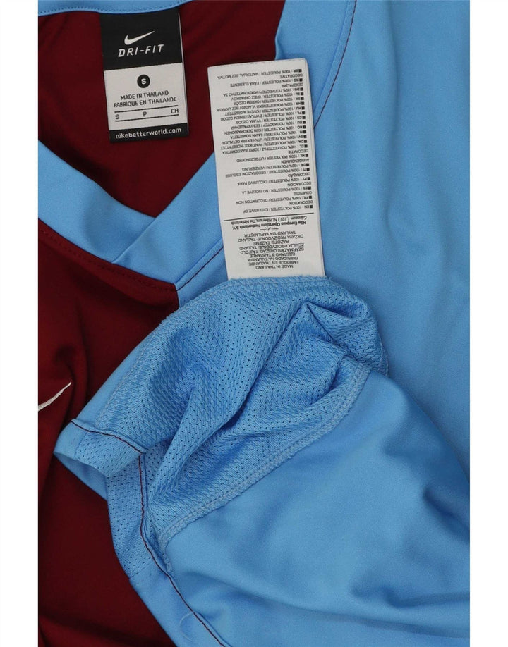 Camiseta Nike Dri Fit para hombre, talla pequeña, poliéster con bloques de color multicolor