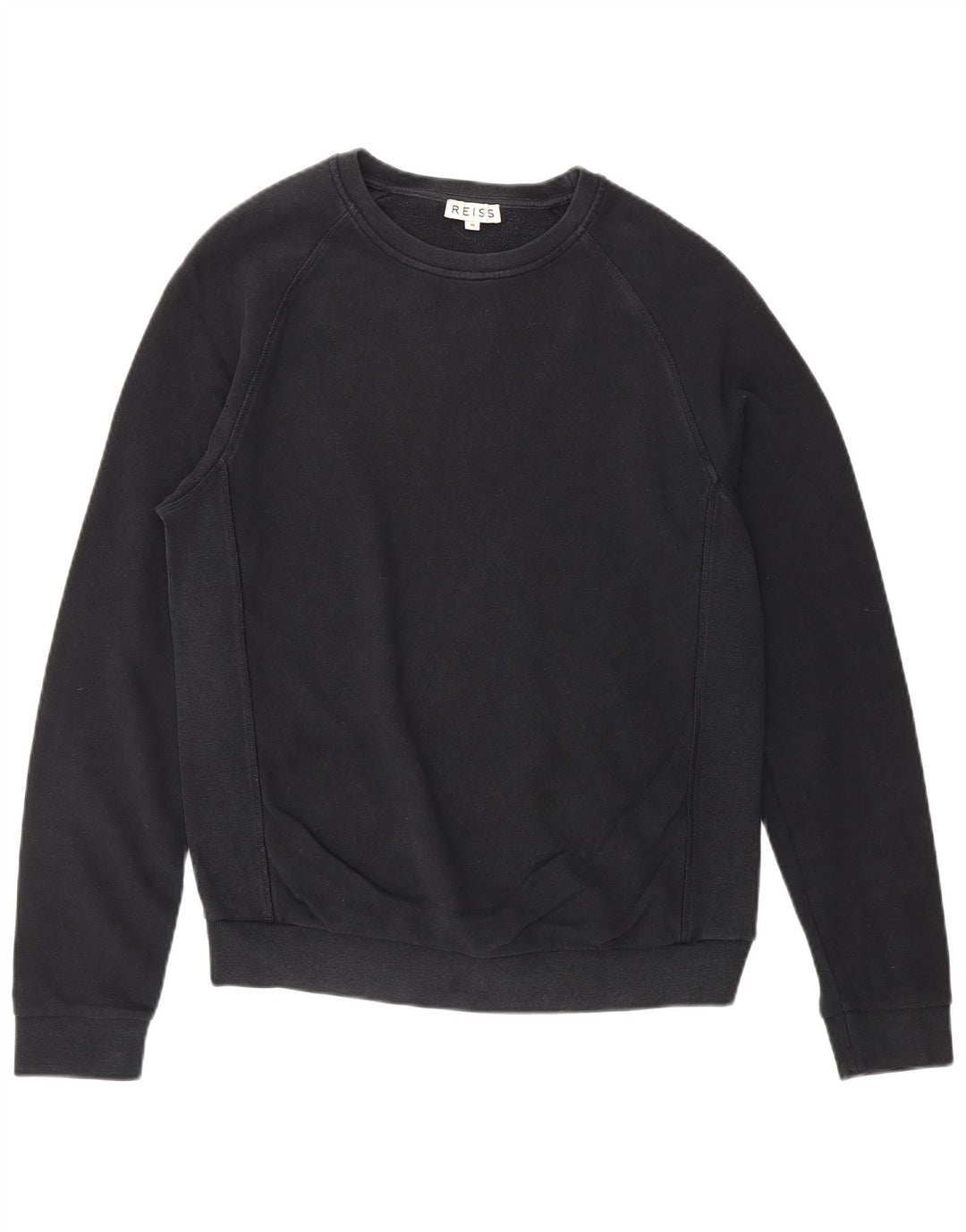 REISS - Sudadera para mujer, talla 40, talla mediana, color azul marino, algodón