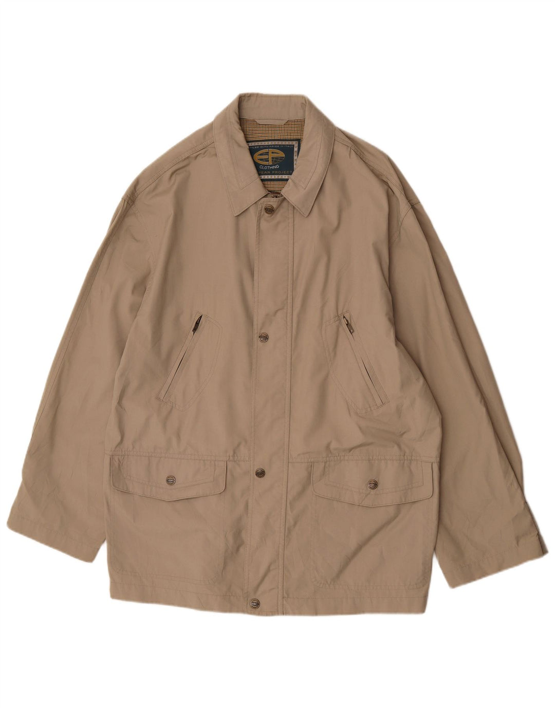 European Project Chaqueta utilitaria para hombre UK 40 Large Beige