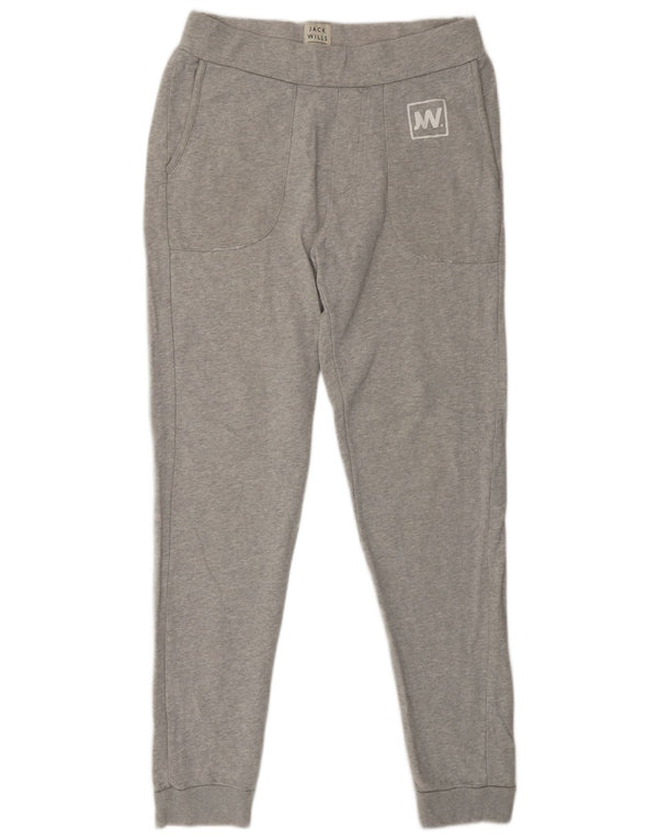 Jack Wills Pantalones de chándal para mujer Joggers UK 6 XS Gris Algodón