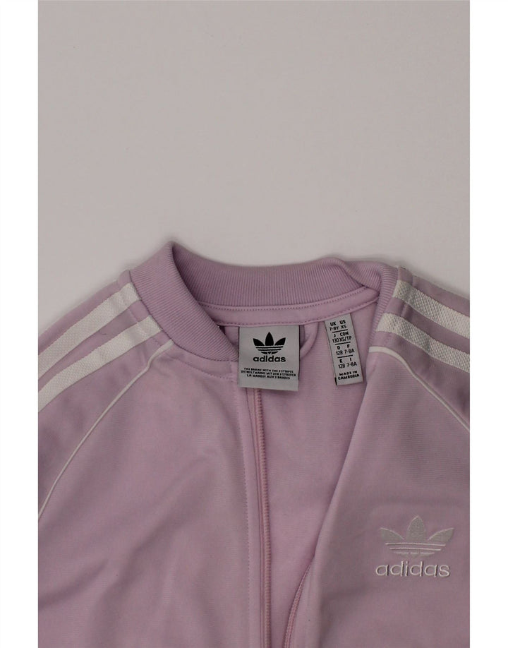 ADIDAS Chaqueta Chándal Niña 7-8 Años Morado Poliéster