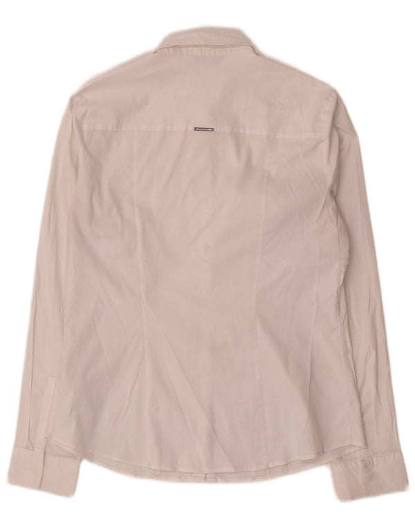 Marks & Spencer Camisa autógrafo para mujer Reino Unido 12 Algodón blanco mediano