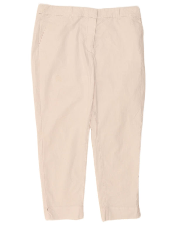 Marks & Spencer Pantalones cortos para mujer UK 40 Large W36 L26 Algodón blanco