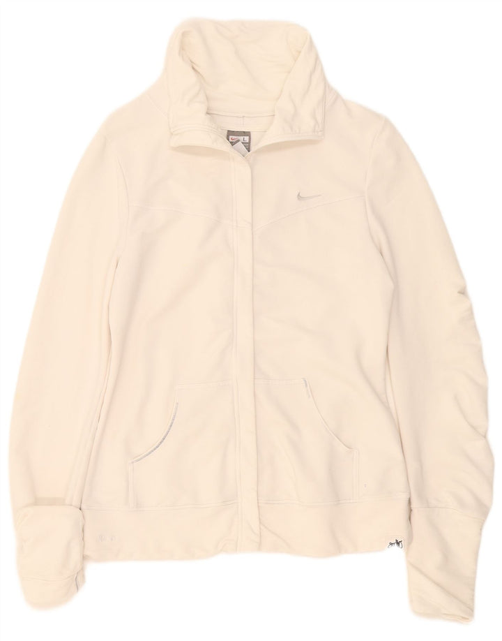 Nike - Chaqueta de chándal para mujer, talla 14/16, talla grande, color blanco