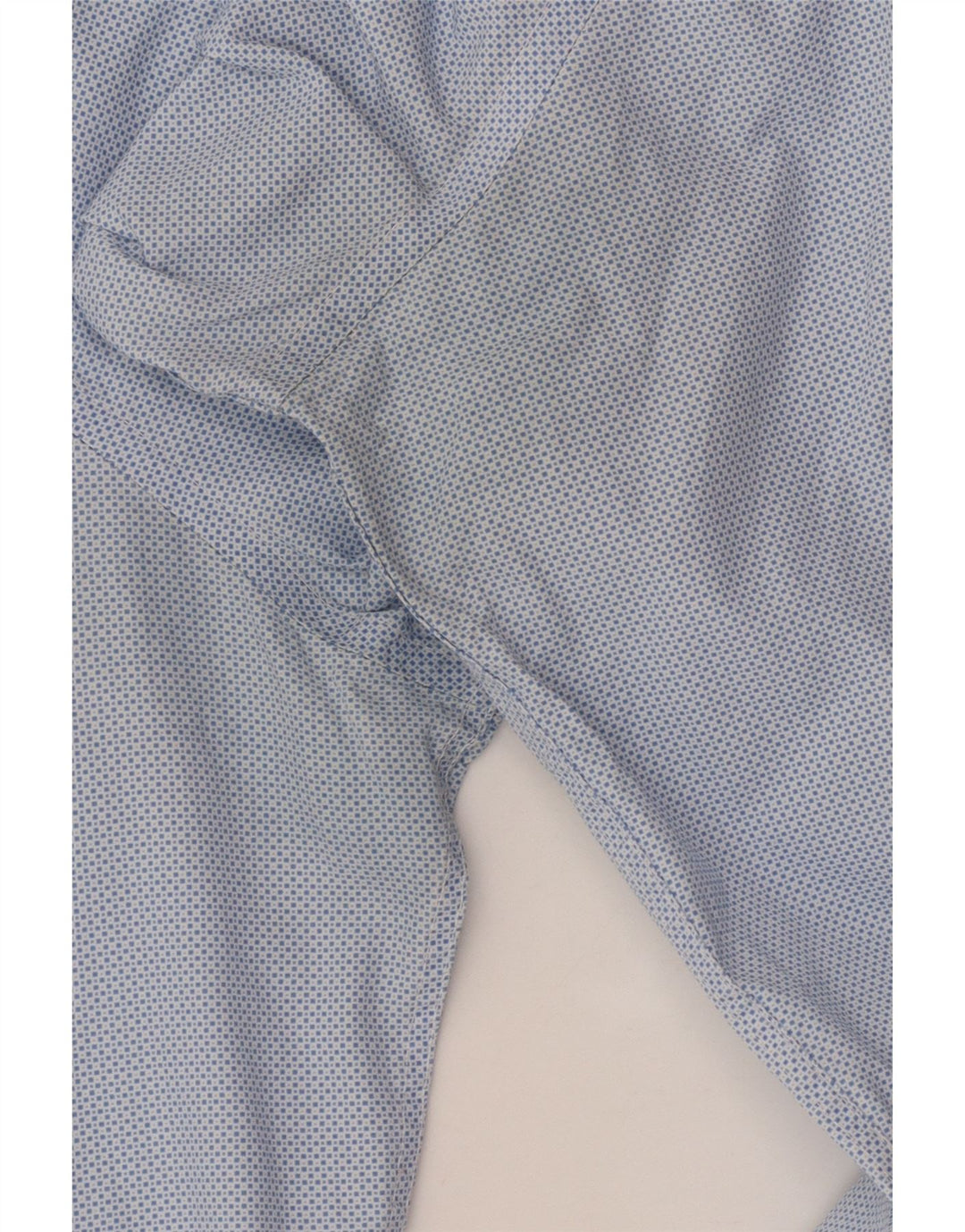 Tommy Hilfiger Camisa Regular Fit De Algodón Con Manchas Azul Medio