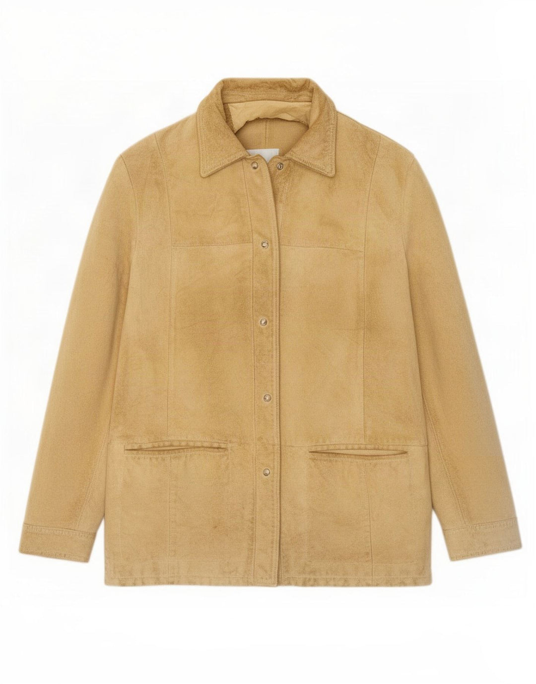 Martin Eden Chaqueta de ante para mujer IT 42 Cuero beige medio