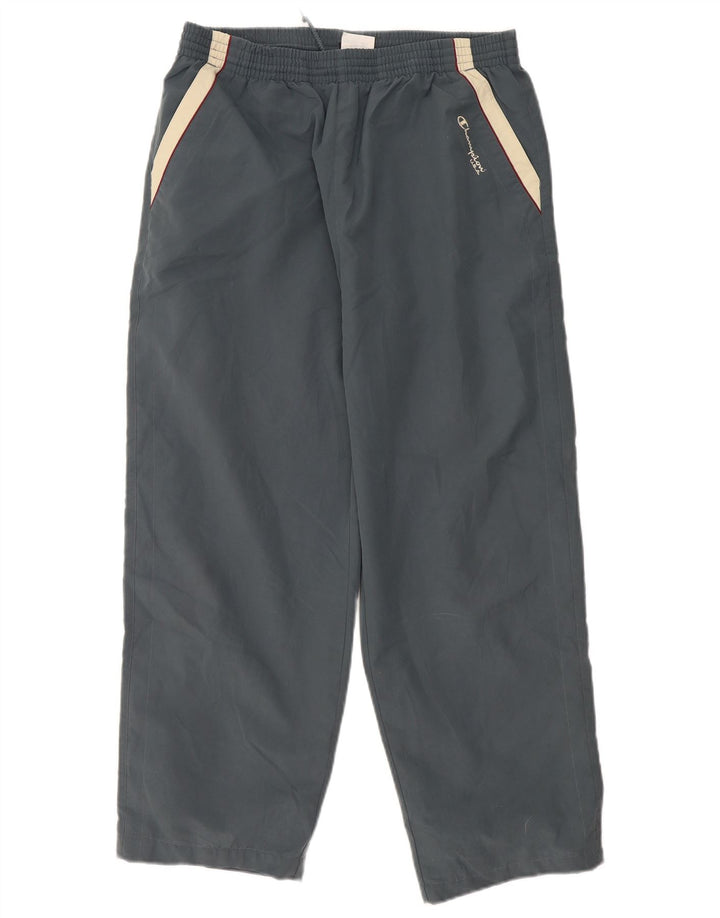 Champion Pantalones De Chándal Para Hombre Poliéster Gris Grande