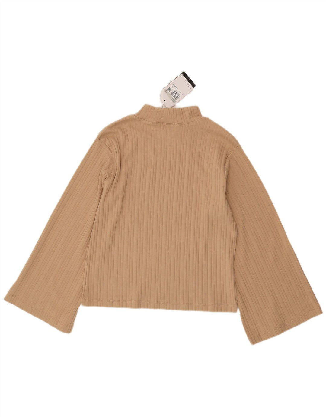 Nike Camiseta de manga larga para mujer UK 6 XS Beige Algodón