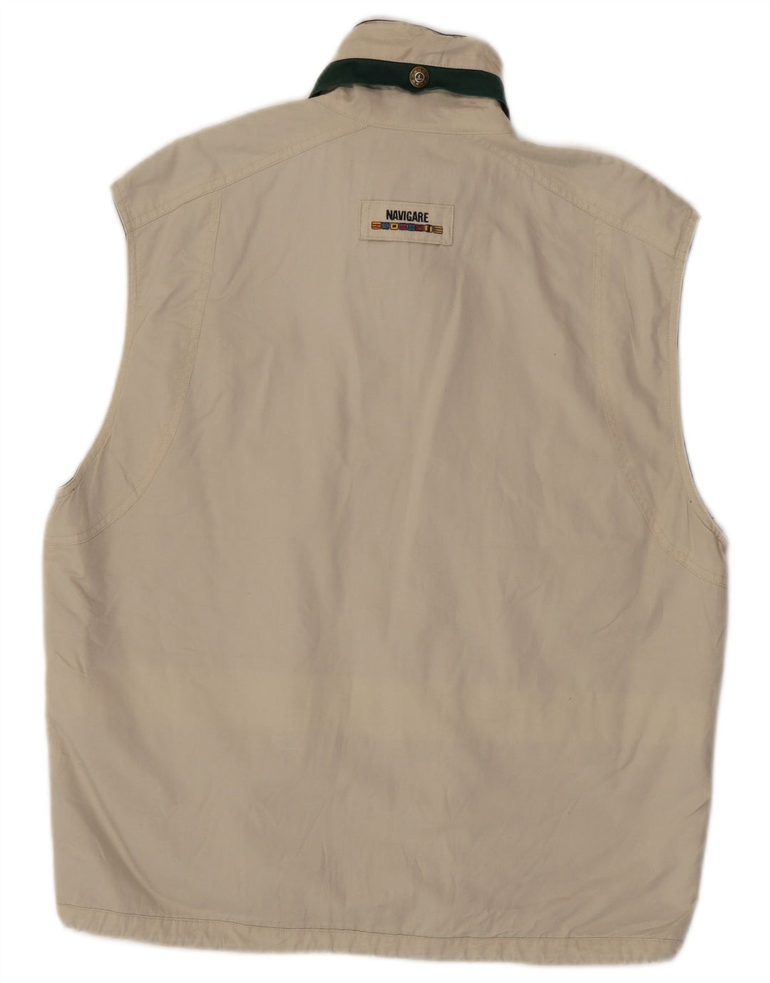 Chaleco Navigare para hombre UK 38 Medium Off White