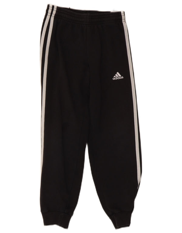 Adidas - Pantalón de chándal para niño, 6-7 años, algodón negro
