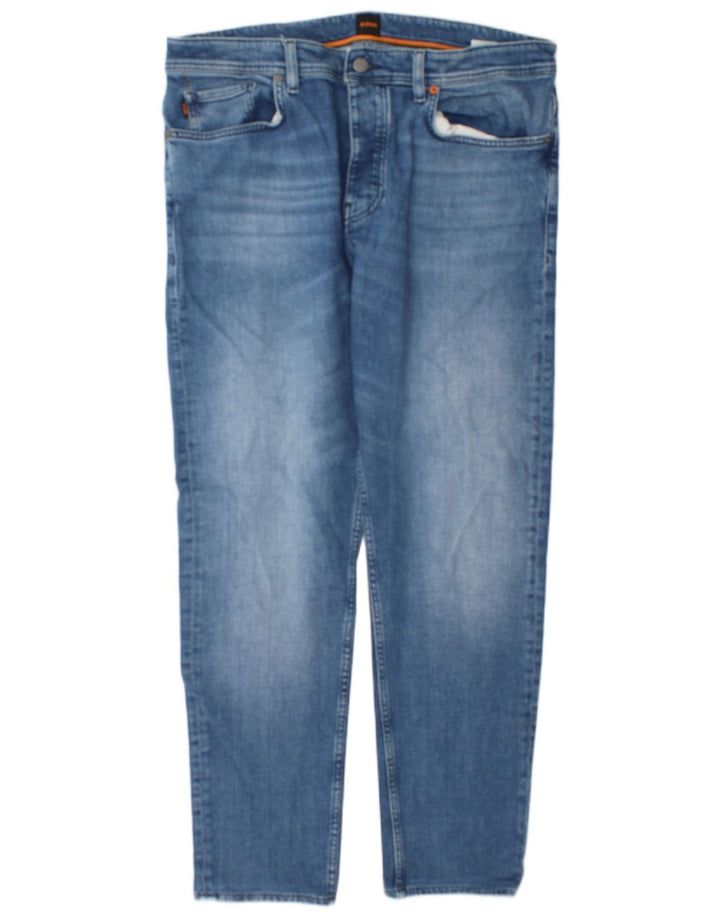 Vaqueros Hugo Boss Hombre Slim W36 L32 Algodón Azul