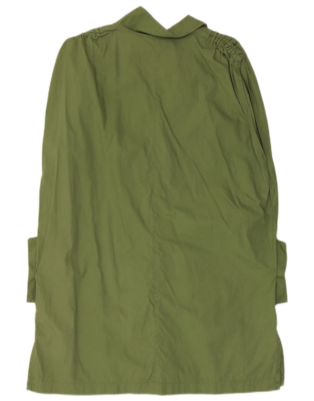 Luisa Spagnoli Vestido camisero tipo jersey para mujer IT 46 Grande Verde