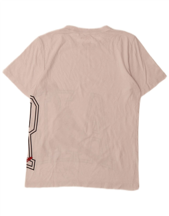 JORDAN Camiseta gráfica para niños 12-13 años Grande Blanco