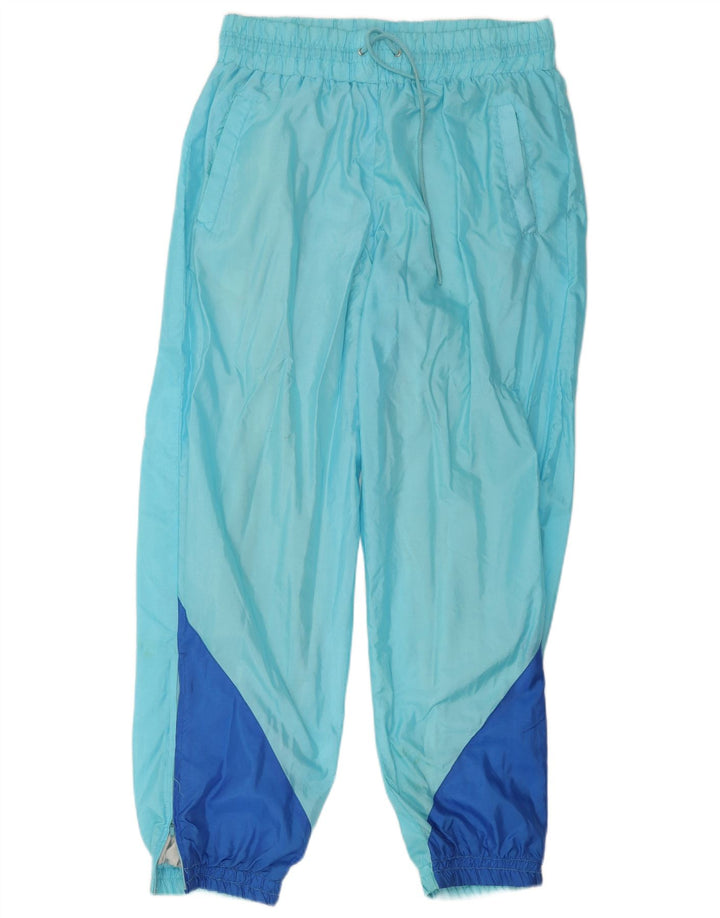 Pantalón de chándal vintage para mujer 2XL Azul Colorblock Poliamida