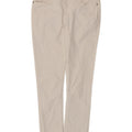 DACK'S Jeans ajustados para mujer IT 44 Medium W32 L28 Algodón blanco