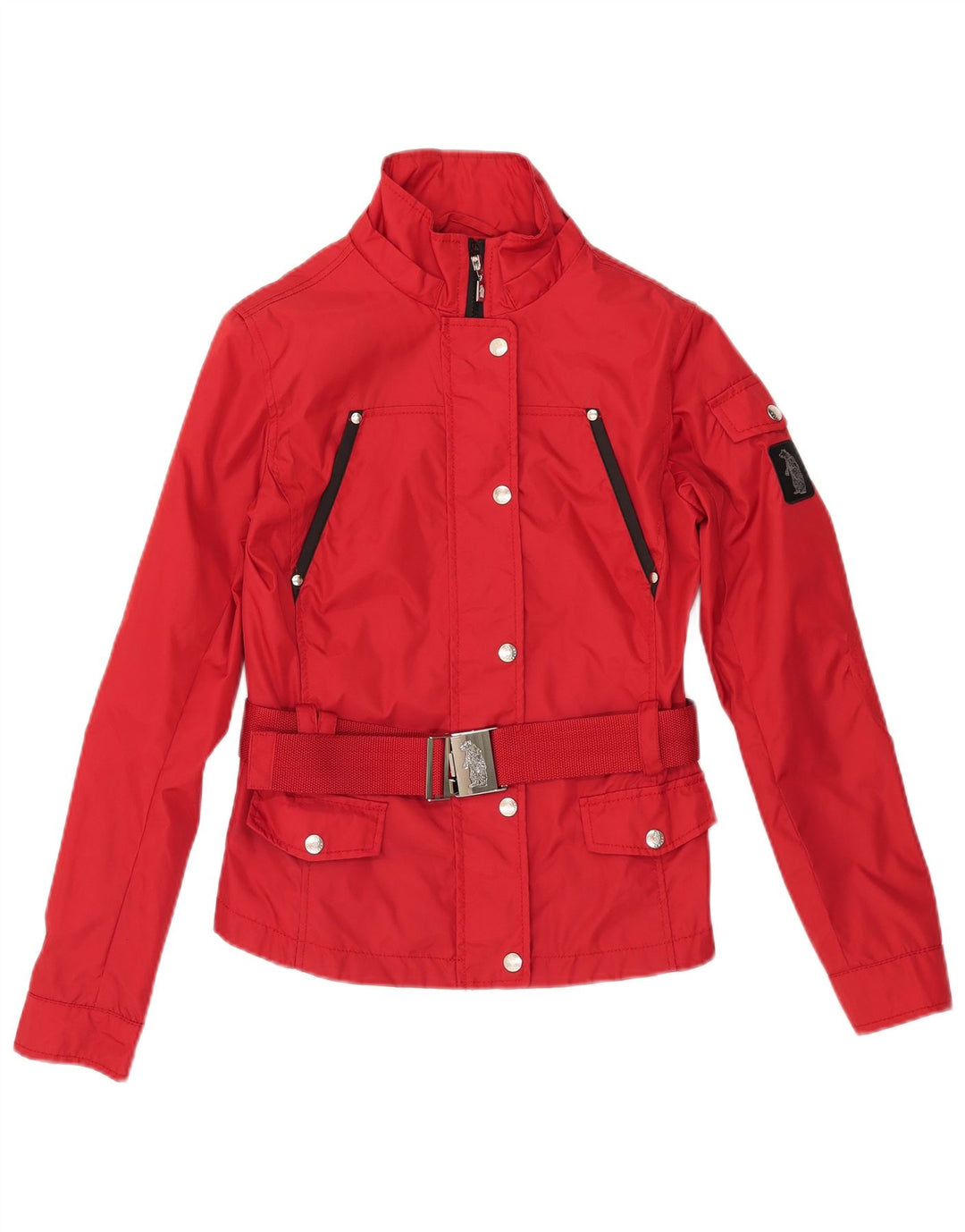 Refrigue Chaqueta utilitaria para mujer UK 10 Small Red Nylon
