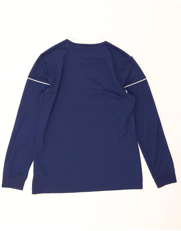 ADIDAS Hombre Aeroready Top Manga Larga Medio Azul Marino Poliéster