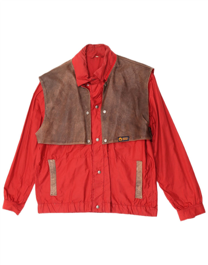 Ciesse Piumini Chaqueta Bomber Hombre IT 48 Small Rojo Algodón