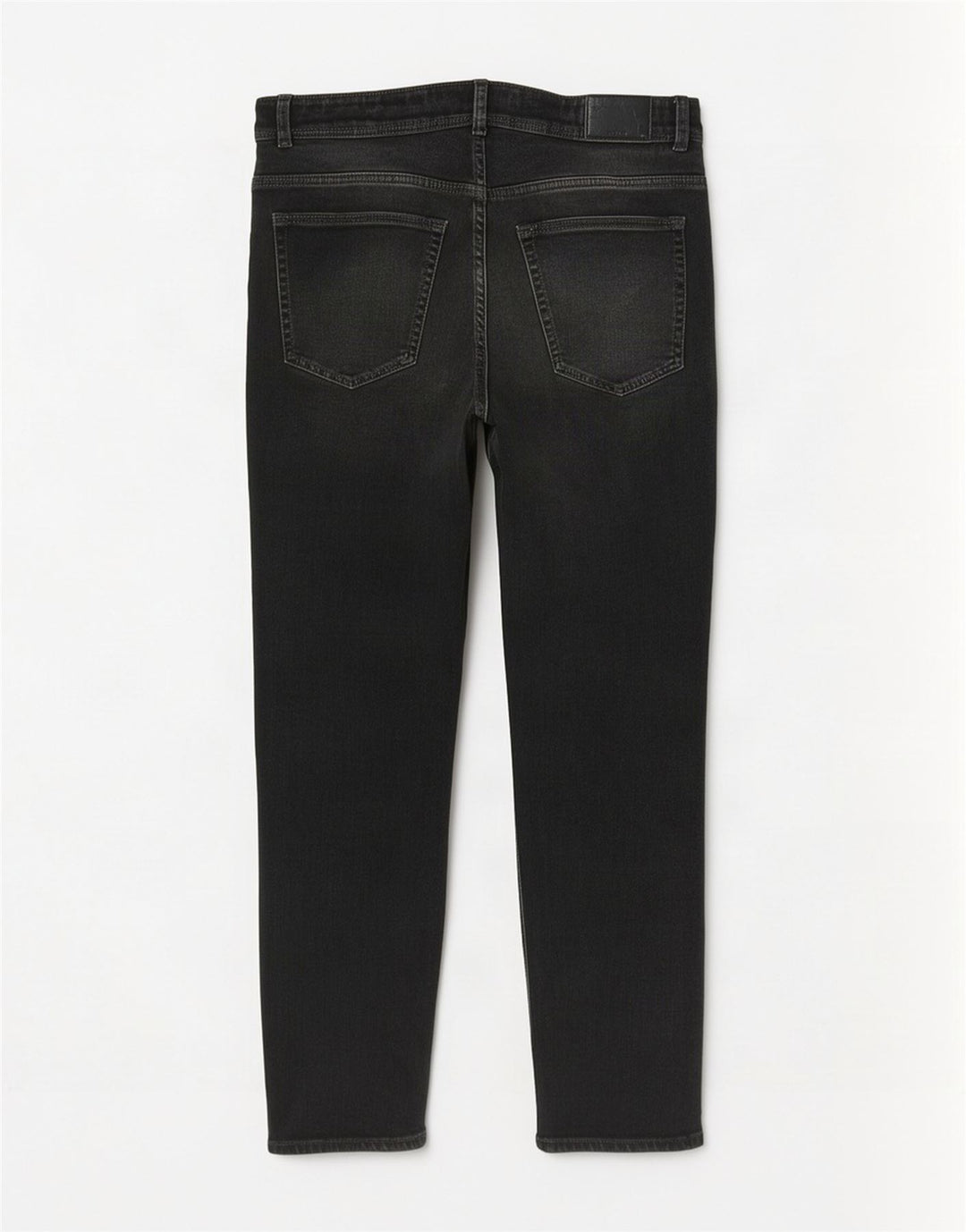 Marks & Spencer Vaqueros ajustados para mujer UK 12 Medium W28 L28 Algodón gris