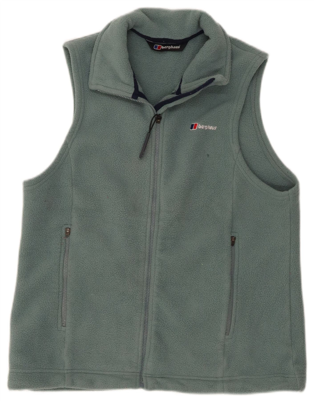 Berghaus Chaleco polar para mujer UK 40 Poliéster azul medio