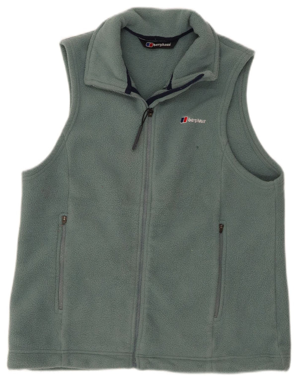 Berghaus Chaleco polar para mujer UK 40 Poliéster azul medio