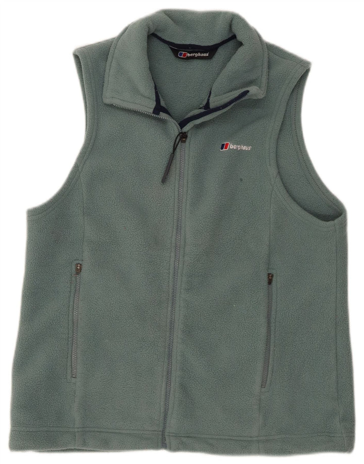 Berghaus Chaleco polar para mujer UK 40 Poliéster azul medio