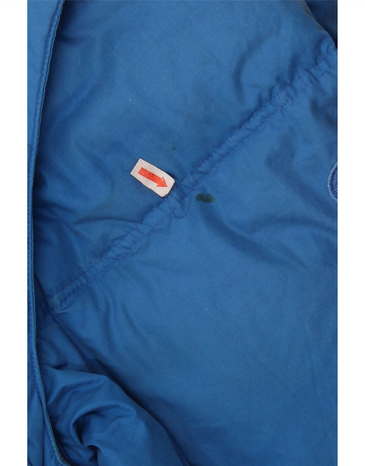 Diadora Chaqueta acolchada reversible con capucha para hombre UK 40 Large Poliéster azul